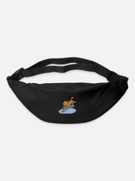 Sweet cat - Gürteltasche - Schwarz