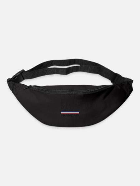 Supporter francais france Allez - Sac banane - noir