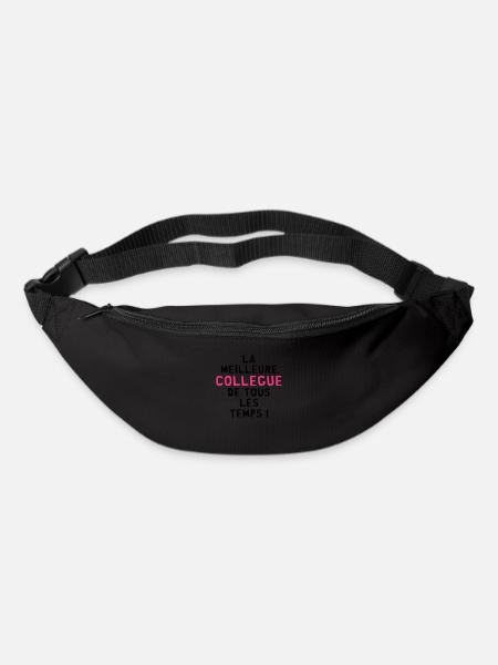 Collègue / Bureau / Travail / Collegue Entreprise - Sac banane - noir