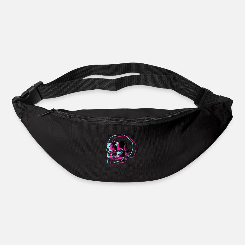 skullhead - Sac banane - noir