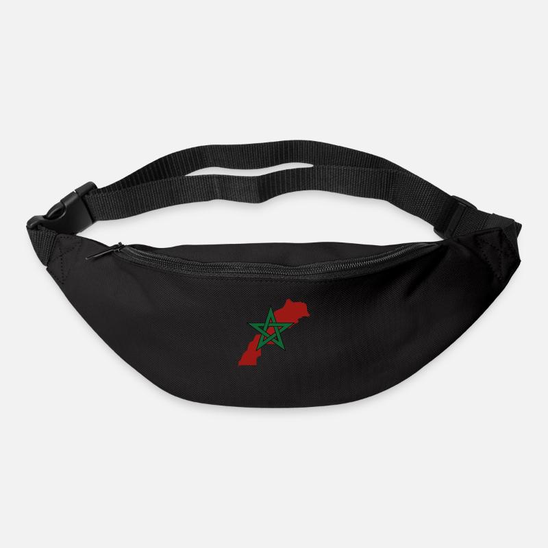 Marokko - Gürteltasche - Schwarz