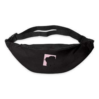 Ours effronté - Sac banane - noir - Devant