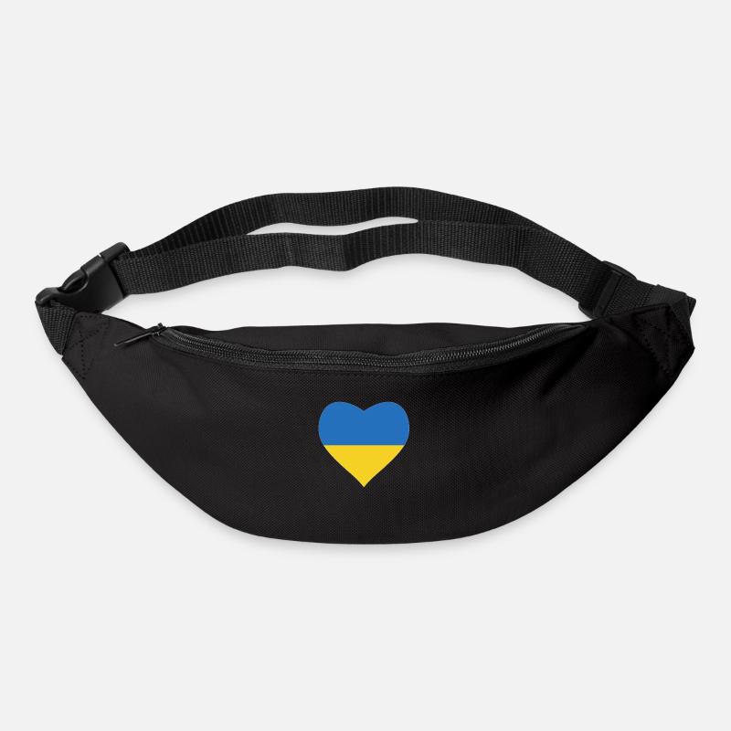 Ukraine - Gürteltasche - Schwarz