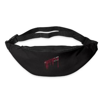 drinks from enemies skulls - Bum bag - black - Front