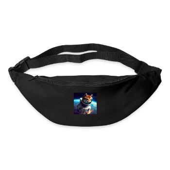 Shiba Inu in space - Bum bag - black - Front