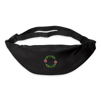 Flower Flower Plant - Sac banane - noir - Devant