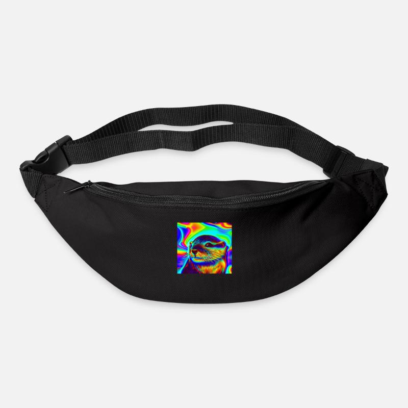 Der Otter - Gürteltasche - Schwarz