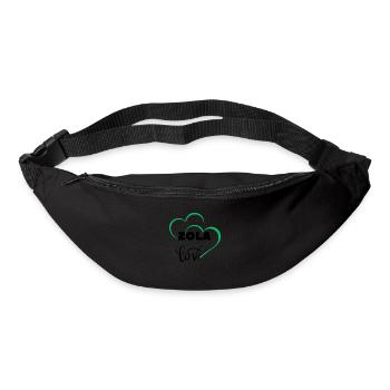 ZOLA LOVE - Sac banane - noir - Devant