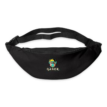 Gamer, Games, Gaming - Bum bag - black - Front