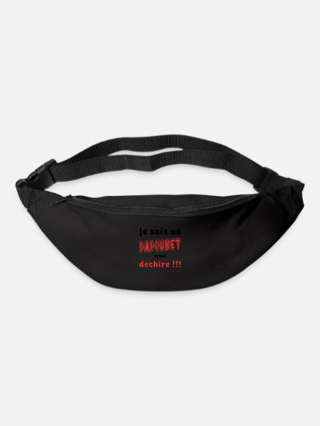I'm a Papoune - Bum bag - black
