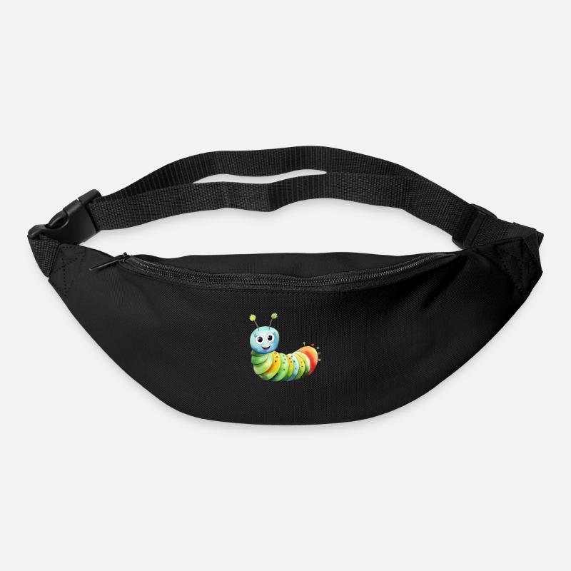Raupenklasse Klassentier Raupe - Gürteltasche - Schwarz