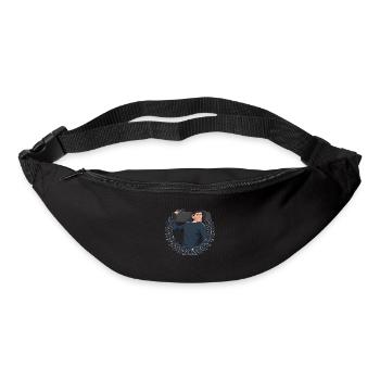 Rieser Grantler // Illustration - Gürteltasche - Schwarz - Vorne