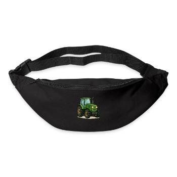 traktor - Gürteltasche - Schwarz - Vorne
