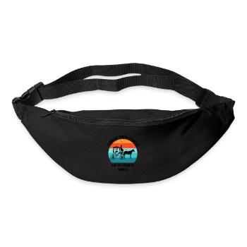 Coachman Carriage Horse-drawn carriage Coffee - Bum bag - black - Front