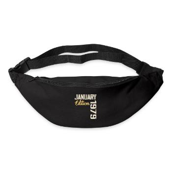 Geburtstagsgeschenk geboren im Januar 1979 - 1979 - Gürteltasche - Schwarz - Vorne
