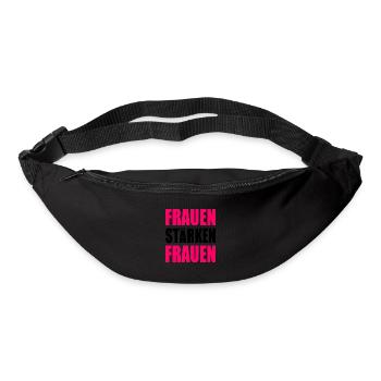 Women empower women - Bum bag - black - Front