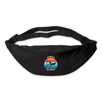 Coachman Carriage Horse-drawn carriage Carriage - Bum bag - black - Front