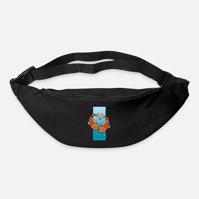 The Pisces-heart - Gürteltasche - Schwarz