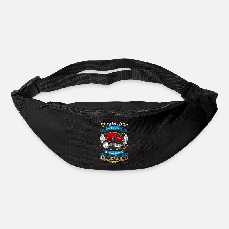 Stolzer Thüringer – Tradition in der Heimat - Gürteltasche - Schwarz