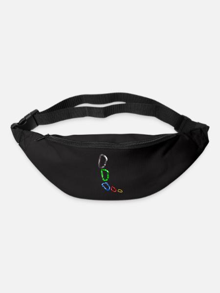 Karabiner - Gürteltasche - Schwarz