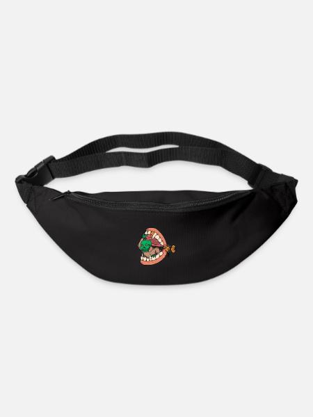 mal aux dents - Sac banane - noir