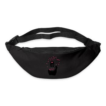 Fille de diamant - Princesse Bijoux - Bijoux - Sac banane - noir - Devant