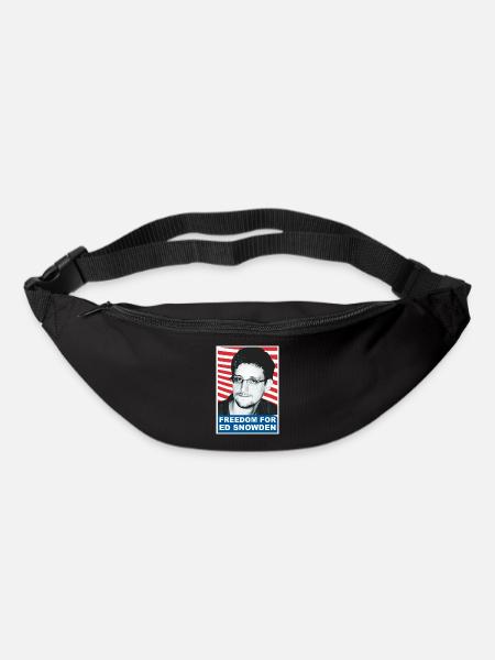 FREEDOM FOR EDWARD ED SNOWDEN 02 - Gürteltasche - Schwarz
