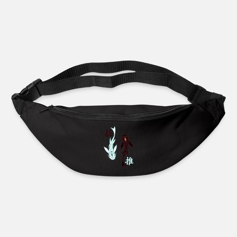 Avatar - Tui & La / Raava-Vaatu - couleur - Sac banane - noir