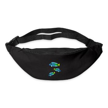 Fish Perch Colorful Perch African Malawi - Bum bag - black - Front