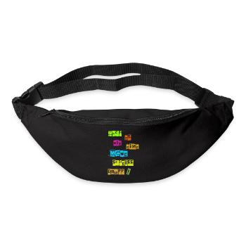 Do it like a seagull fuck it - Bum bag - black - Front