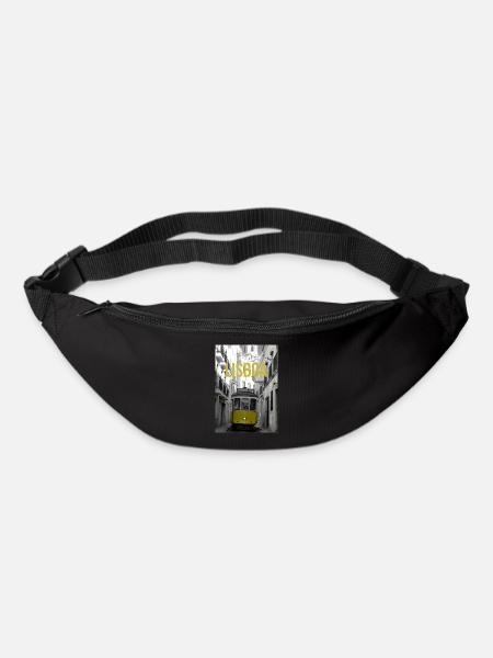 Lisbonne - Sac banane - noir