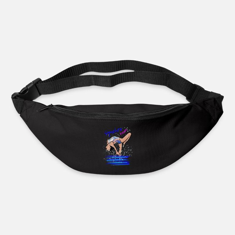 Synchro Mama - Sac banane - noir
