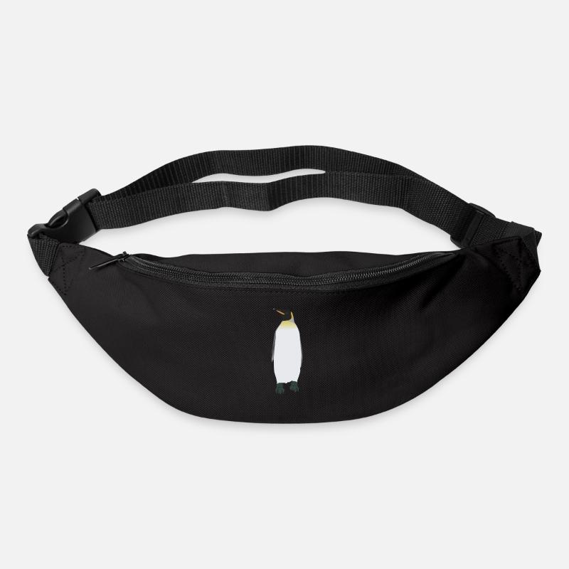 Kaiser Pinguin - Gürteltasche - Schwarz