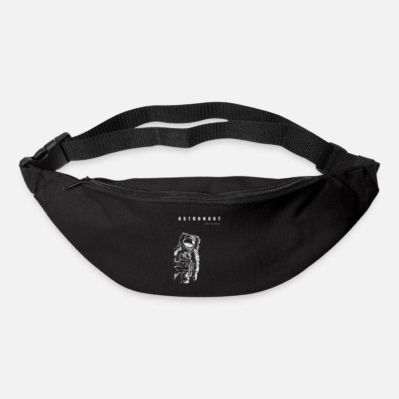 Astronaute perdu dans l'espace - Sac banane - noir