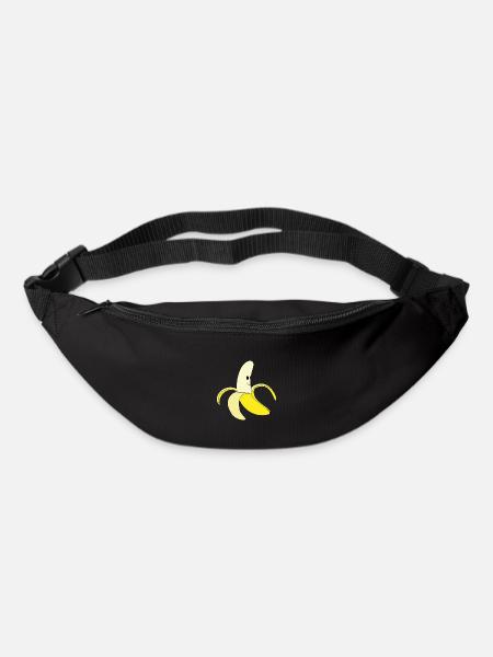 Banane - Gürteltasche - Schwarz