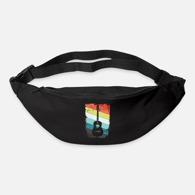 Gitarre - Gürteltasche - Schwarz