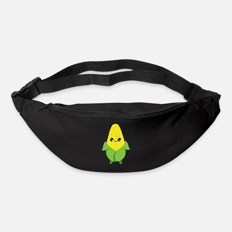 Épis de maïs - Sac banane - noir