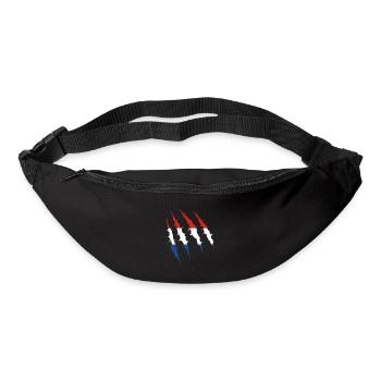 Niederlande Flagge Krallenspur Team Fan - Gürteltasche - Schwarz - Vorne