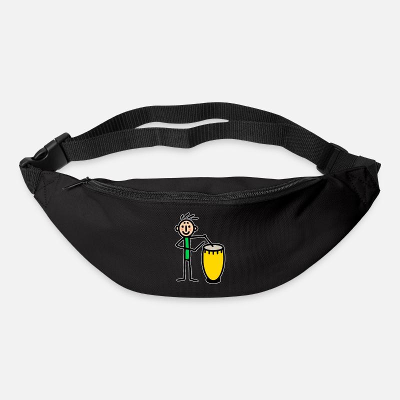 Drummer Drummer plays Congas Djembe - Bum bag - black