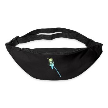 Colibri Oiseau Animal Oiseaux coloré Colibris Nature - Sac banane - noir - Devant