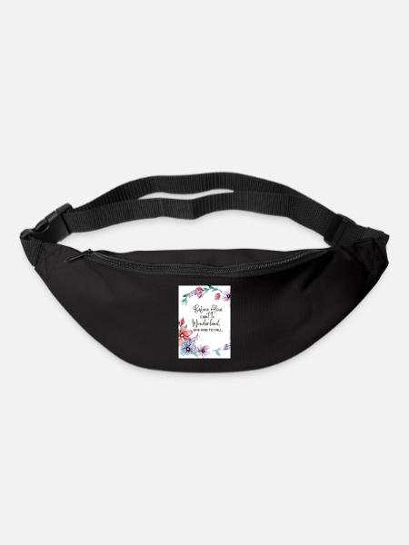 Avant qu’Alice n’aille au pays des merveilles - Sac banane - noir