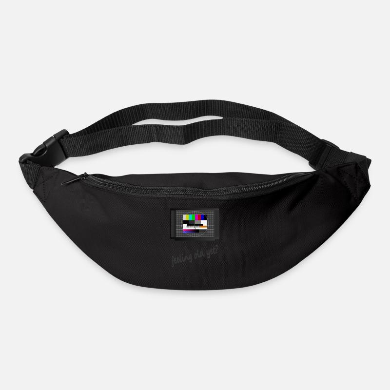 Test Bild - Feeling old yet - Gürteltasche - Schwarz