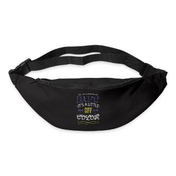 sayings birthday present idea hacker fans happy - Bum bag - black - Front