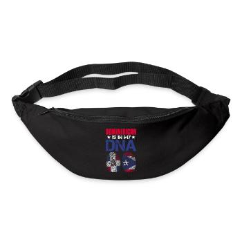 Its In My Dna Dominican – Dominican Culture - Bum bag - black - Front