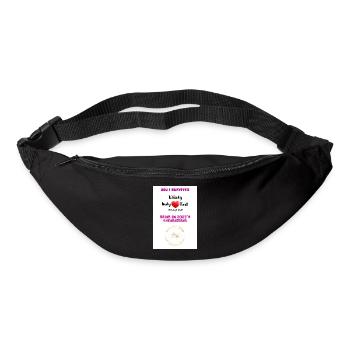 Whisky Indy Love Festival Wow I survived 2022 - Bum bag - black - Front