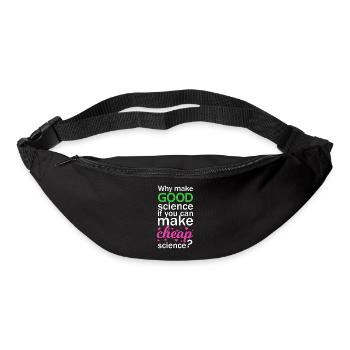 Cheap Science - Gürteltasche - Schwarz - Vorne