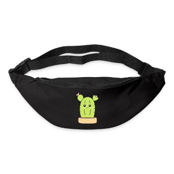 Kawaii Kaktus - Gürteltasche - Schwarz - Vorne