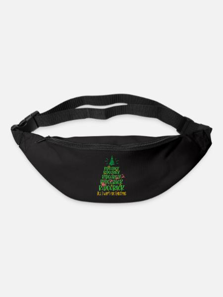 Ridgeback Hund Weihnachten Hunderasse - Gürteltasche - Schwarz