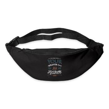 backend developer - Gürteltasche - Schwarz - Vorne