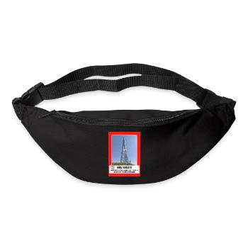 Burj Khalifa - Gürteltasche - Schwarz - Vorne